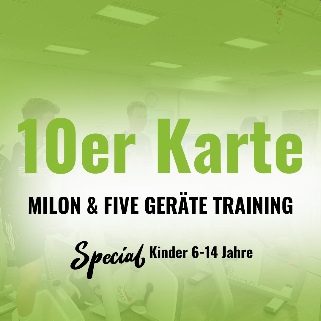 10er Karte für Kindertraining
